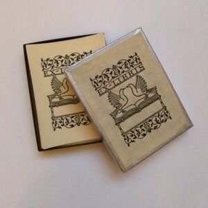 Vintage Antioch Bookplate Company Gum Nameplates Birds Historial‎ Medical Doctor